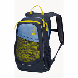Jack Wolfskin Track Jack, Randonnée, Bleu, Jaune, Enfant, Unisexe, Polyester, Fermeture à glissière