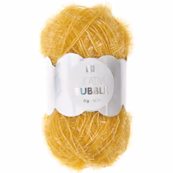 Rico Design Creative Bubble, Artisanat, Jaune, Polyester, 90 m, 60 °C, 50 g
