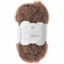 Rico Design Creative Bubble, Artisanat, Marron, Polyester, 90 m, 60 °C, 50 g