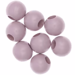 Rico Design 500221, Bois, Rose, Perle ronde, 8 pièce(s)