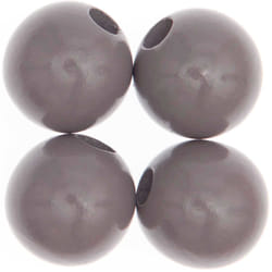 Rico Design 500223 perle Perle ronde Bois Gris 4 pièce(s)