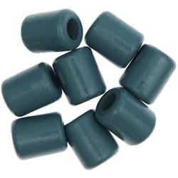 Rico Design 500226 perle Perle carrée Bois Bleu 8 pièce(s)