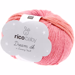 Rico Design 383194.023, Bébé, Moyen, Multicolore, 115 m, 50 g, 1 pièce(s)