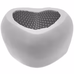 Rico Design 500284, Cœur, Garçon/Fille, 43 mm, 78 mm, 86 mm