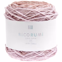 Rico Design Ricorumi Spin Spin, Sport, Fin, Lilas, Coton, 115 m, 50 g