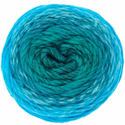 Rico Design 383338.009, DK, Moyen, Turquoise, Coton, 115 m, 50 g
