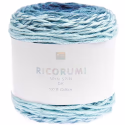 Rico Design Ricorumi Spin Spin, Artisanat, Bleu, Coton, 115 m, 50 g, 1 pièce(s)