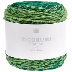 Rico Design Spin Spin, DK, Vert, Coton, 115 m, 100% cotton, 30 °C