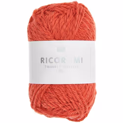 Rico Design Ricorumi Twinkly Twinkly, Artisanat, Rouge, Coton/Polyester, 52 m, 25 g, 1 pièce(s)