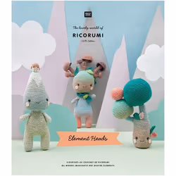 Rico Design Ricorumi Element Heads, métier & loisirs, Français, Livre broché, 36 pages