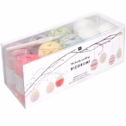 Rico Design 400027.012, DK, Vert, Magenta, Menthe, Rose, Violet, Jaune, Coton, 57,5 m, 3 - 4, 15 pièce(s)