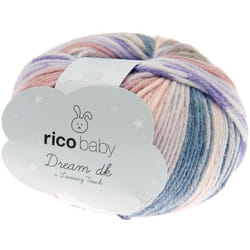 Laine Layette - RICO DESIGN - Baby Dream DK - Couleur Blossoms - 50 g - Douceur et Confort