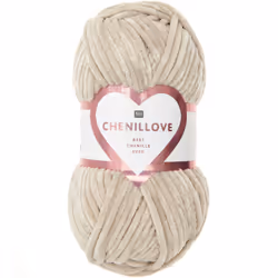 Rico Design Chenillove, Bébé, Naturel, Polyester, 110 m, Polyester 100%, 100 g