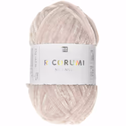 Rico Design Ricorumi Nilli Nilli, Rose, Polyester, 65 m, Puder, 25 g, Lavage à la main