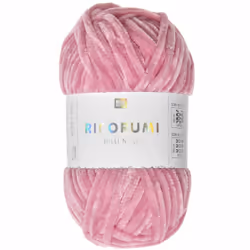 Rico Design Ricorumi Nilli Nilli, Rose, Polyester, 65 m, 25 g, Lavage à la main, Ne pas javelliser