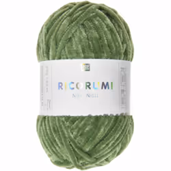 Rico Design Ricorumi Nilli Nilli, Vert, Polyester, 65 m, 25 g, Lavage à la main, Ne pas javelliser