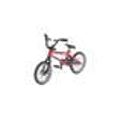 Miniature décorative - RICO DESIGN - Vélo rouge et noir - 11 x 7 x 5 cm - Blanc