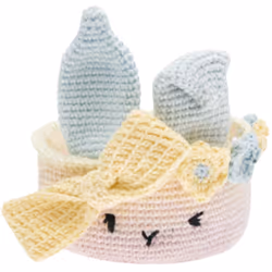 Rico Design 400027.021, DK, Menthe, Rose, Jaune, Coton, 57,5 m, 5 pièce(s), Lavage fin très doux (30°C)