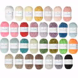 Rico Design 400025.014, Multicolore, Polyester, 65 m