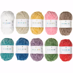 Rico Design Ricorumi Nilli Nilli, Multicolore, Polyester, 65 m, D-3, 25 g, Programme délicat