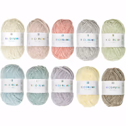 Rico Design 400025.016, Multicolore, Polyester, 65 m