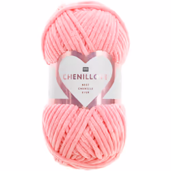 Rico Design Chenillove, Bébé, Rose, Polyester, 110 m, Polyester 100%, 100 g