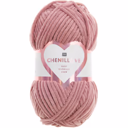 Rico Design Chenillove, Bébé, Rose, Polyester, 110 m, Polyester 100%, Beere
