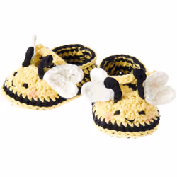 Rico Design 400027.028, Noir, Blanc, Jaune, Abeille, Coton, Enfant, Garçon/Fille, Aiguilles