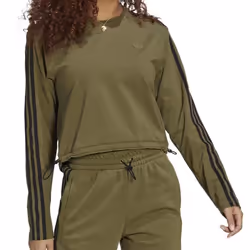 T-shirt Kaki Femme Adidas Longsleeve