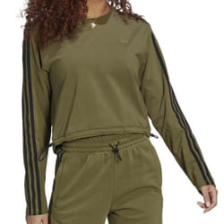 T-shirt Kaki Femme Adidas Longsleeve