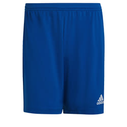 Short de football Adidas Ent22 - Bleu moyen - Taille élastique avec cordon de serrage - Logo brodé
