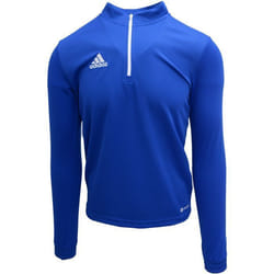 Sweat ADIDAS Entrada 22 Bleu - Homme/Adulte - Manches longues - Col montant