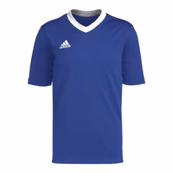 T-Shirt Enfant ADIDAS Entrada 22 Bleu - Manches Courtes - Col Arrondi