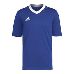 T-Shirt Enfant ADIDAS Entrada 22 Bleu - Manches Courtes - Col Arrondi