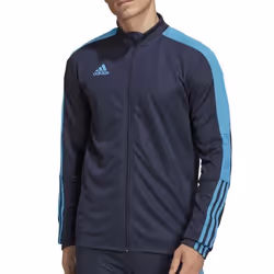 Sweat Zippé Marine Homme Adidas Tiro
