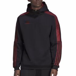 Sweat Noir/Rouge Homme Adidas Tiro