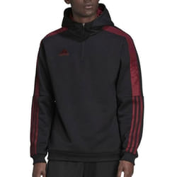 Sweat Noir/Rouge Homme Adidas Tiro