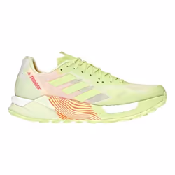 Chaussure de trail-running Terrex Agravic Ultra - ADIDAS - Femme - Jaune / pêche - Intensif - Running