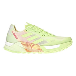 Chaussure de trail-running Terrex Agravic Ultra - ADIDAS - Femme - Jaune / pêche - Intensif - Running