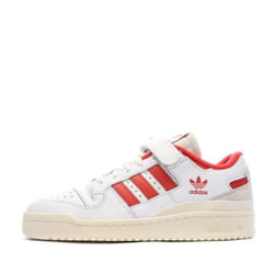 ADIDAS FORUM 84 LOW SNEAKERS BEIGE ROSSO DONNA GY5848 (38 - BEIGE)