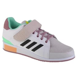 Chaussures de musculation ADIDAS Power Perfect 3 - Gris/Blanc - Homme/Adulte