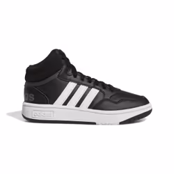 Basket-ball - Adidas - Hoops Mid 3.0 K - Noir - Enfant - Indoor - Chaussures respirantes