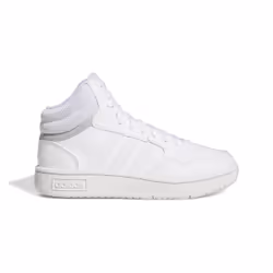 Chaussures de Basket-ball pour Enfant Adidas Hoops Mid 3.0 K - Blanc - Respirant