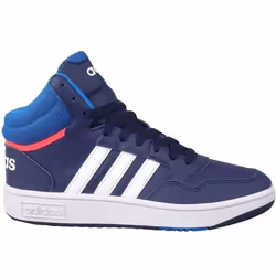 Baskets - ADIDAS - Hoops Mid 30 - Femme - Bleu - Synthétique