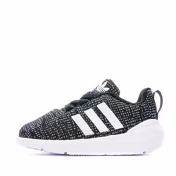 Baskets Noir/Blanc Garçon Adidas Swift Run 22