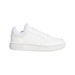 Basket Adidas Mixte enfant Hoops 3.0 - Blanc - Coupe régulière - Légères et confortables