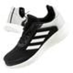Chaussures de running enfant - adidas - Tensaur Run - Noir/blanc/gris clair - Taille 36 2/3 - Semelle EVA