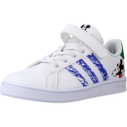 Basket Enfant - ADIDAS - 117159 Blanc - Synthétique - Lacets - Coincé