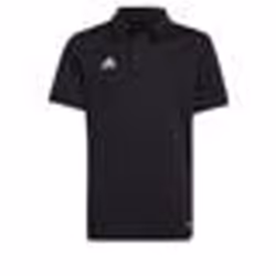 T-shirt Enfant ADIDAS Entrada 22 Noir - Manches Courtes - Col Arrondi