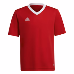 T-Shirt Entrada 22 Jsy Rouge - ADIDAS - Enfant - Manches courtes - Respirant